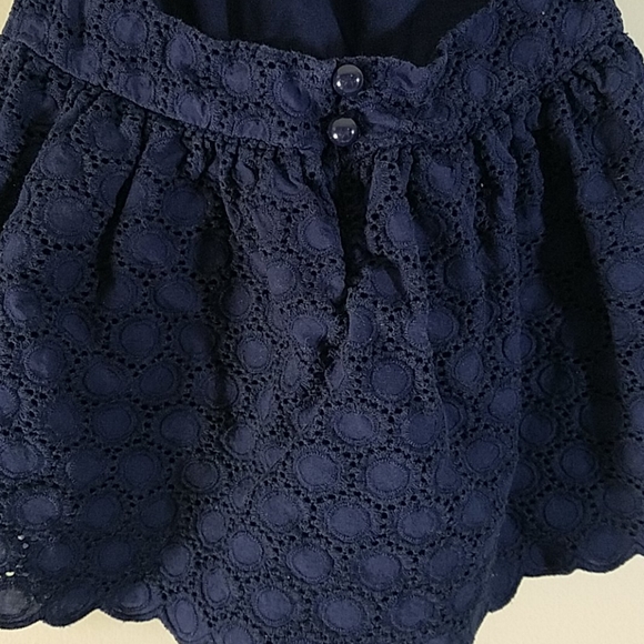 Maggie & Zoe navy eyelet dress, 4T - Picture 7 of 9